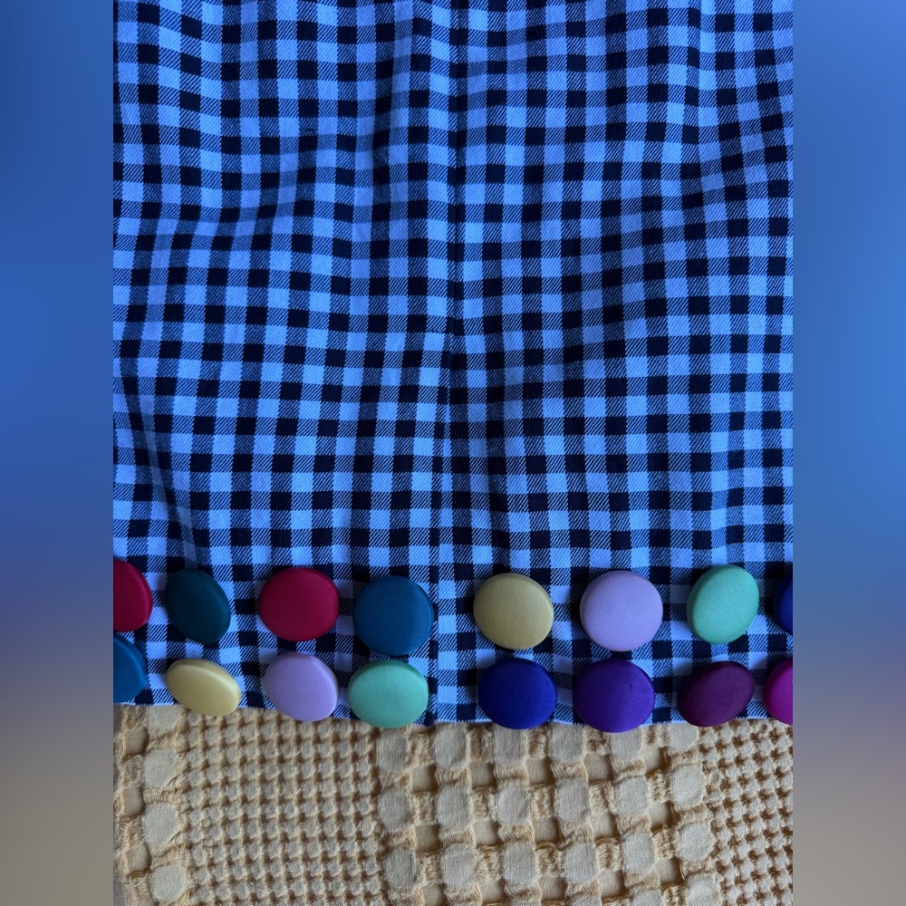 Carlisle Monochrome Checkered pencil skirt, size M - Picture 5 of 6